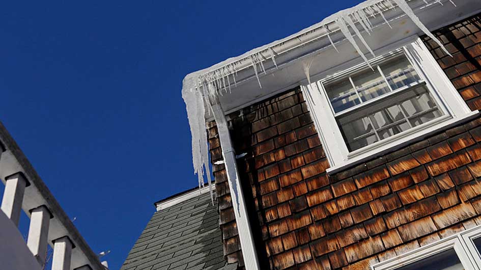 Ice Dams Snow On Your Roof And Attic Condensation State