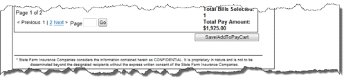 Paying Bills- Bills Soon To Expire - page bottom