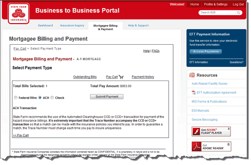 Select Payment Type