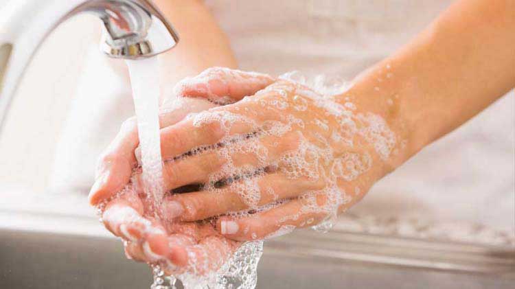 Effective hand washing for better health.