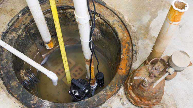 Sump pump drainage system