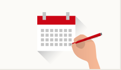 símbolo de calendario