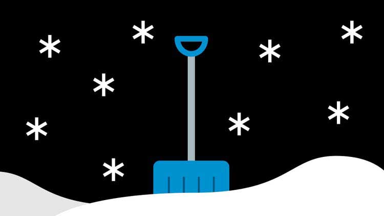 Consejos para palear nieve