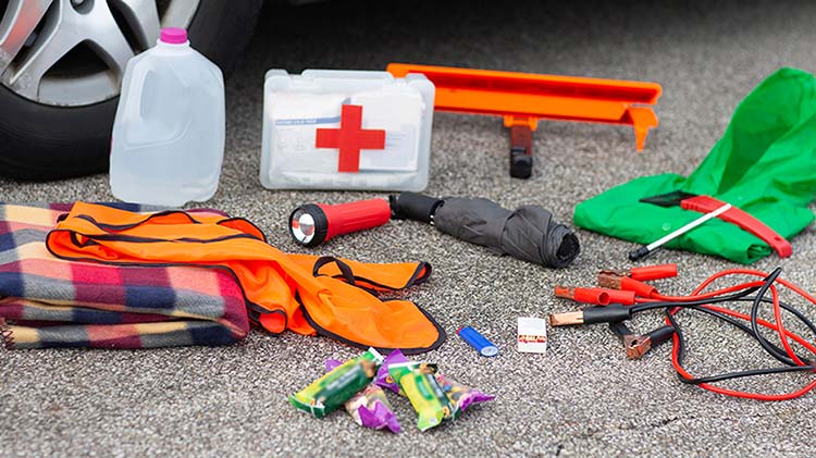 Emergency kit items